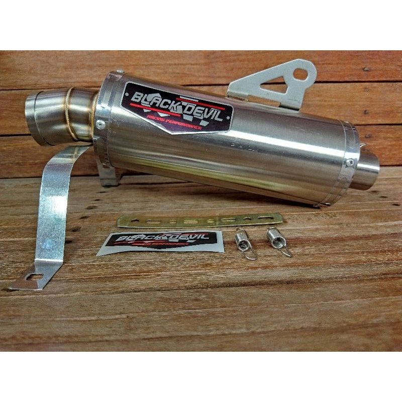 Silencer Knalpot Black Devil Inlet 38 Inlet 50