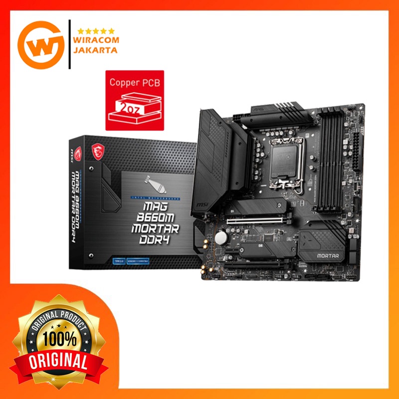 MSI MAG B660M MORTAR DDR4 INTEL B660 LGA1700 MOTHERBOARD