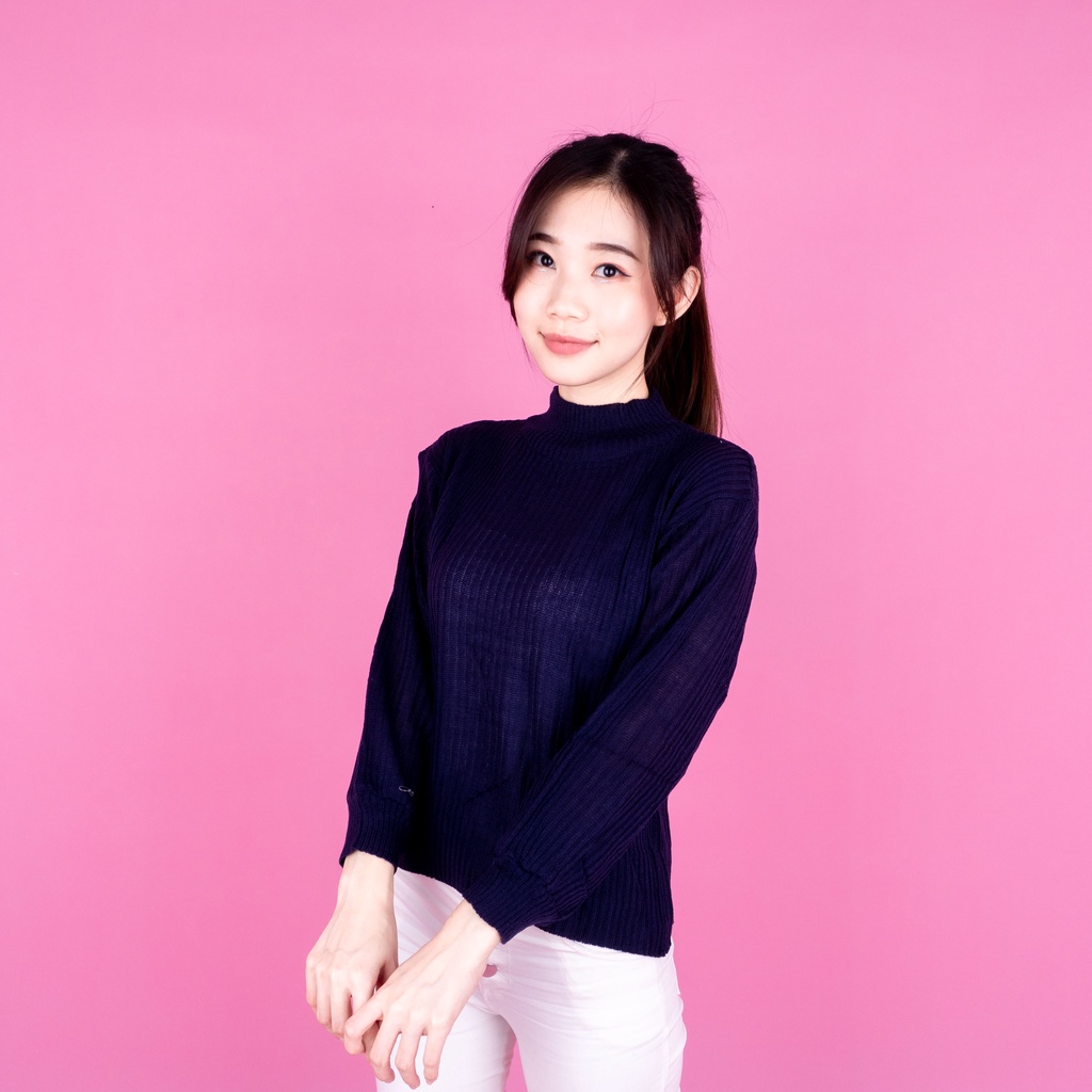 BAYONETA RAJUT KNIT SWEATER WANITA 100 % RAJUT ASLI