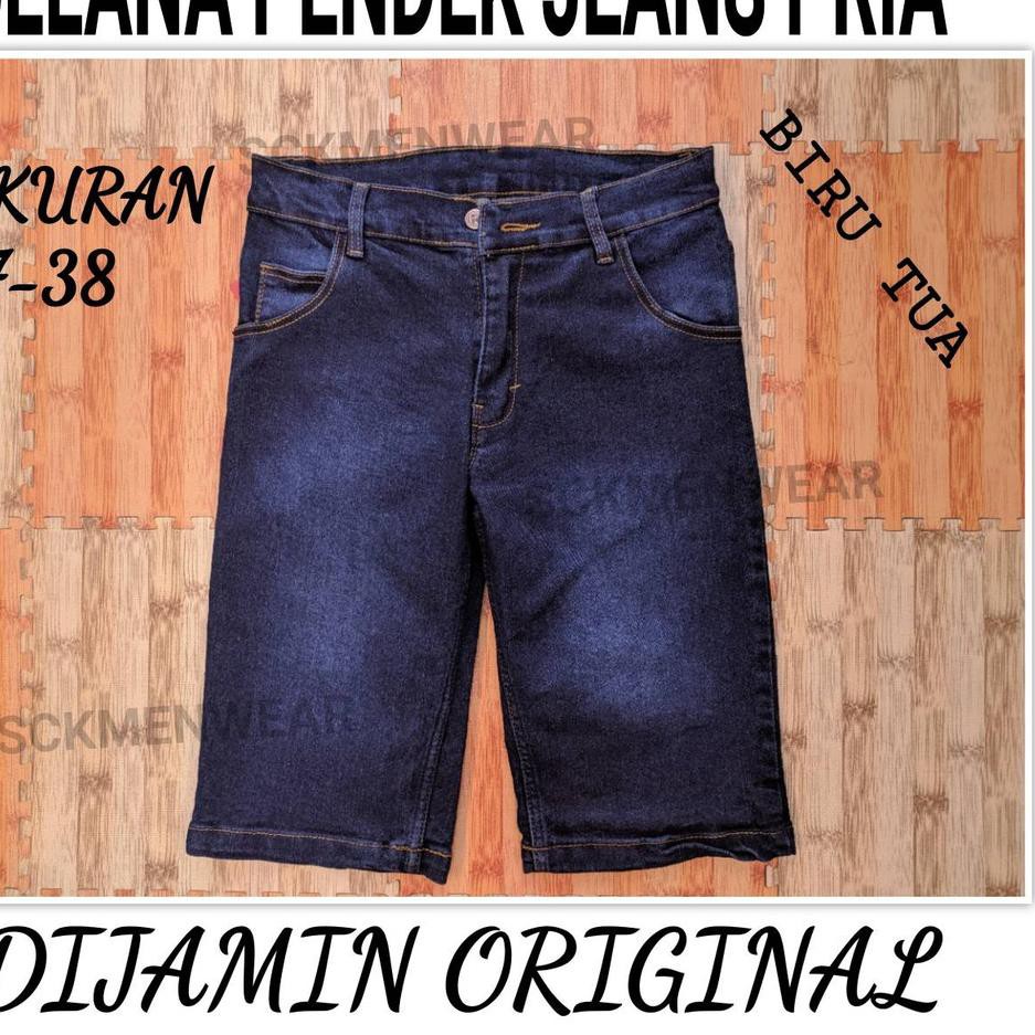Muraaaahh.. BUY1GET1 1KG 3 PCS // CELANA PENDEK JEANS PRIA SKINNY-REGULER ORIGINAL HARGA GROSIR