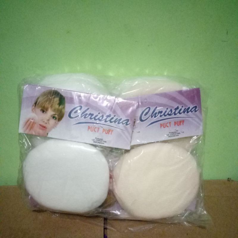 Saput Bedak Christina Besar diameter 8cm