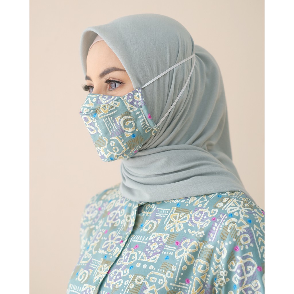 FREE   MASKER - GOLTA BATIK - Baju Kerja Wanita Terbaru by Hijab Mamah icis