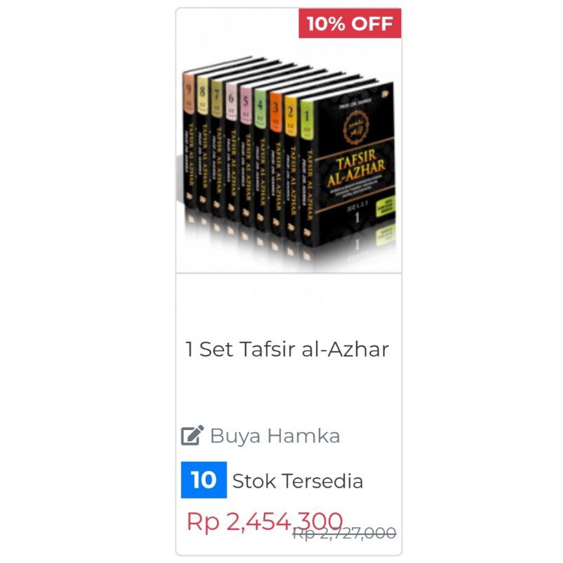 TAFSIR AL AZHAR BUYA HAMKA