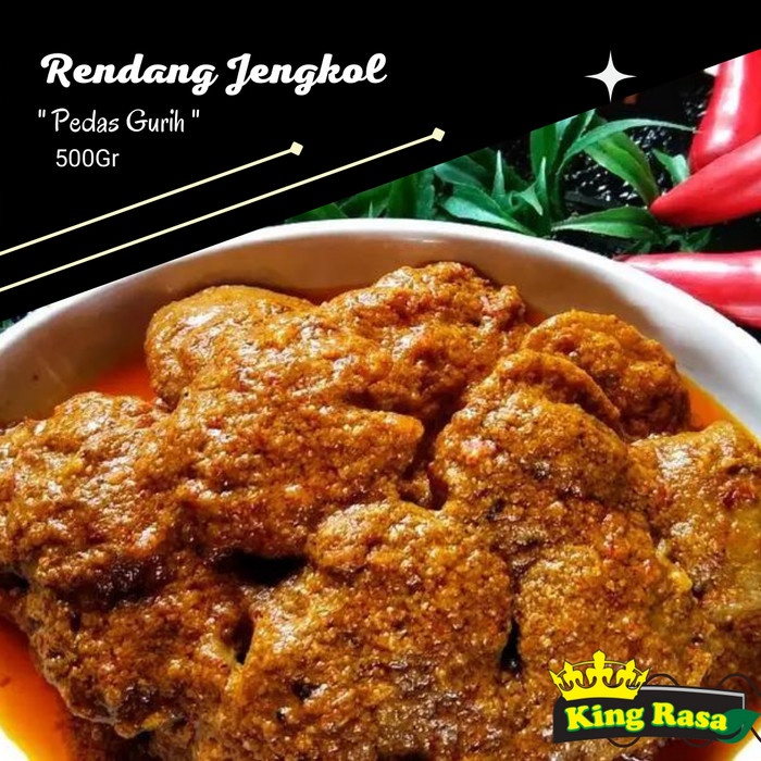 

✨COD✨ Rendang Jengkol Pedas Gurih 500 Gram | Rendang Padang