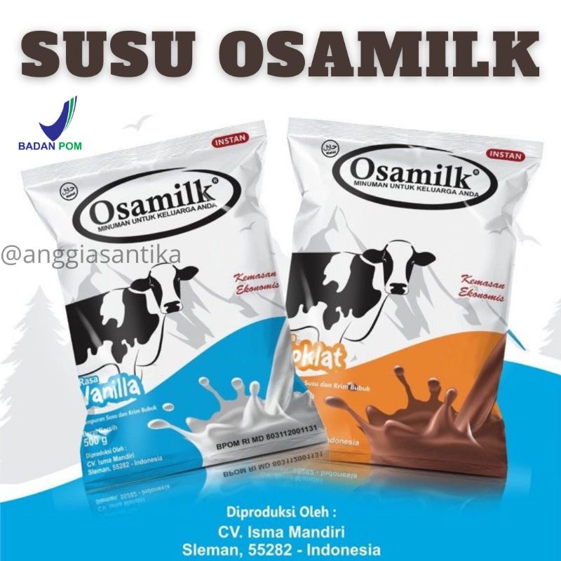 

SUSU GEMUK OSAMILK COKLAT VANILA