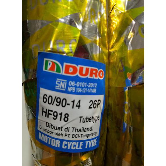 Ban Duro Ban Luar 60 90 Ring 14 Metic