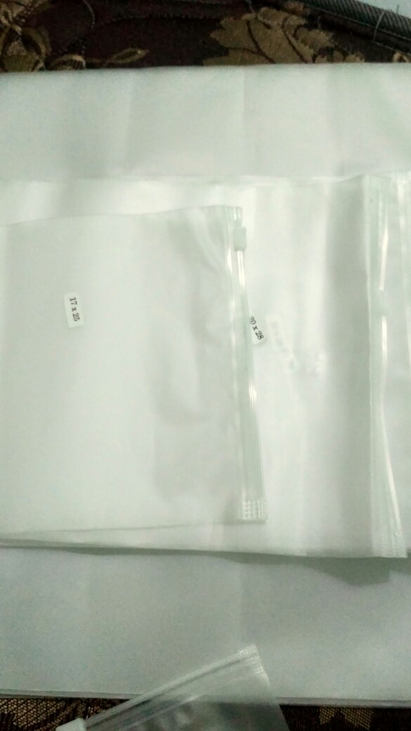 Ziplock Pouch/zipper Storage Bag/ Pouch Serbaguna