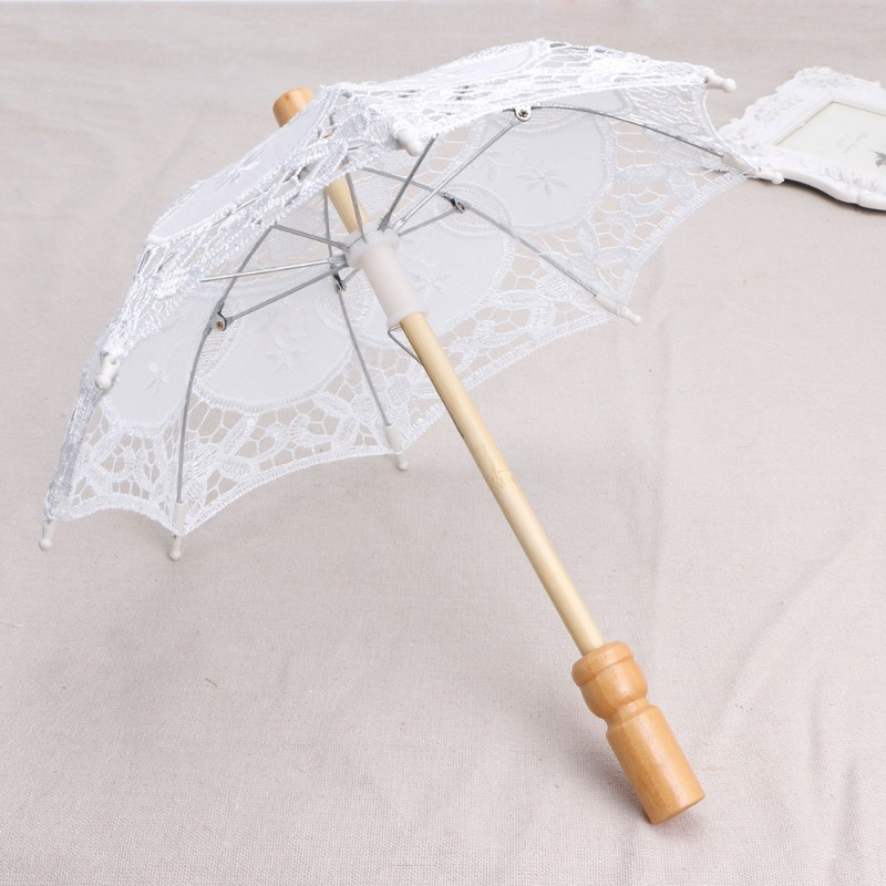 CRE  Newborn Baby Photography Props Lace Umbrella  Infant Studio Shooting Photo Prop