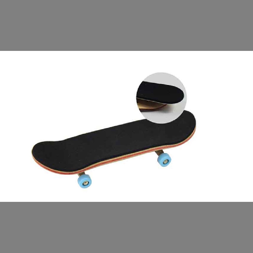 Newbaby Mainan Skateboard Jari Bahan Kayu Maple Dengan Tape Busa Grit