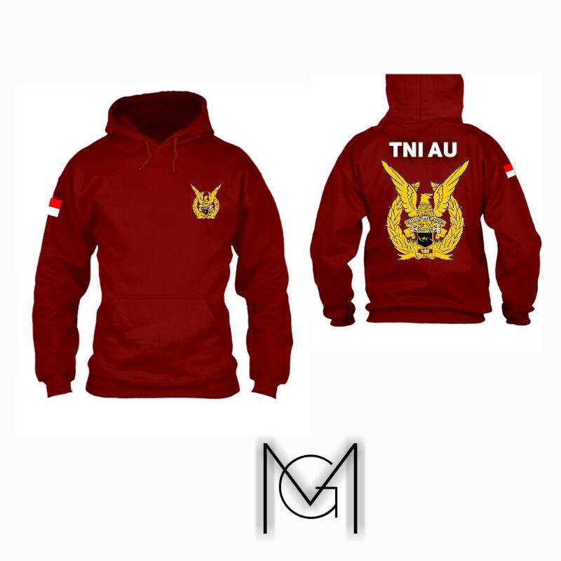 Jaket hoodie-TNI AU