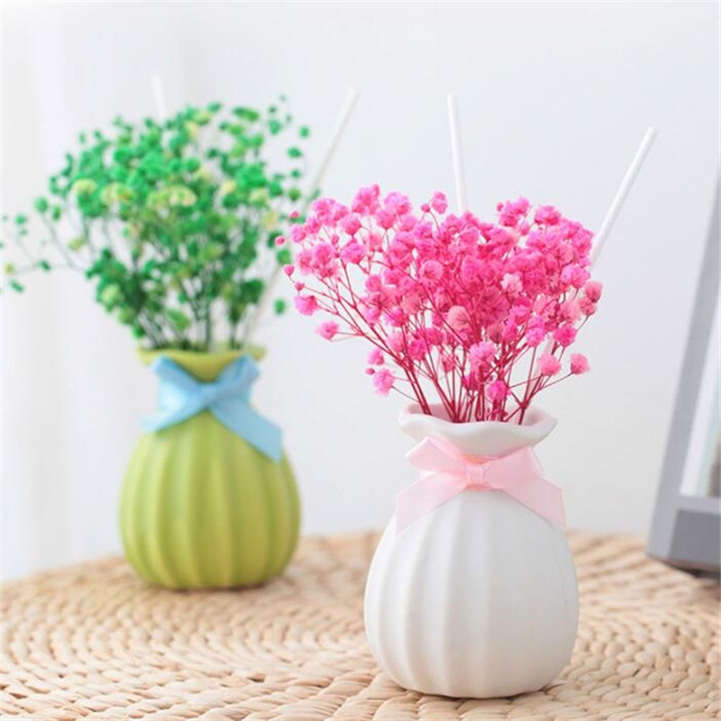 Vas BungaTempat Reed Diffuser Parfum Dekorasi Meja Vase Kecil Pengharum Ruangan Reed Diffuser Essential Oil Vas