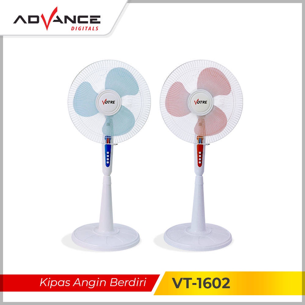 【Garansi 1 Tahun】Advance Kipas Angin Stand Fan 16 inch VT-1602