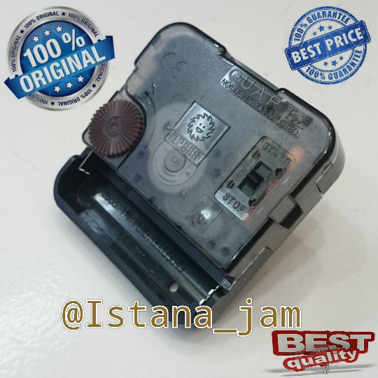 Mesin Jam Dinding 12888 Made In Taiwan