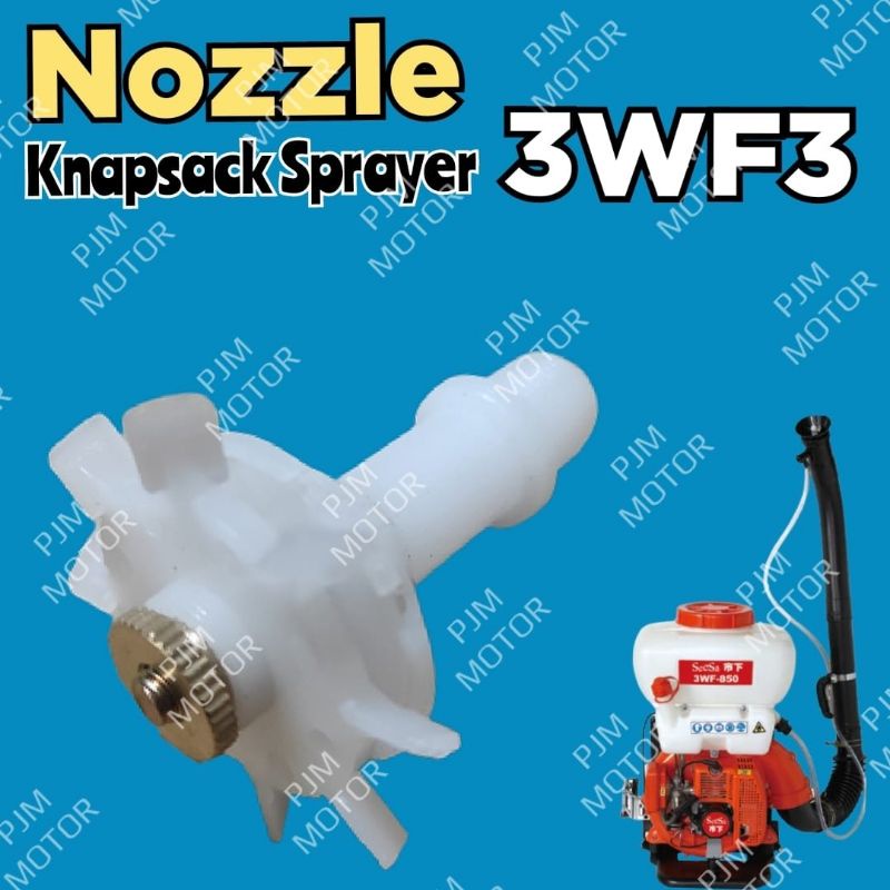 3wf3 Nozzle kipas sprayer pompa hama mist blower sprayer gendong nojel kipas nozel nozle