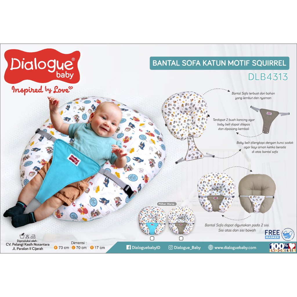 sofa bayi dialogue seri squirrel DLB4313 free masker