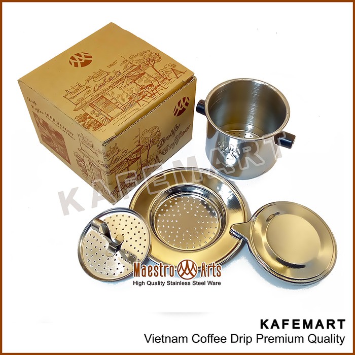Maestro Arts Premium Vietnam Coffee Drip   Penyaring Kopi Ala Vietnam