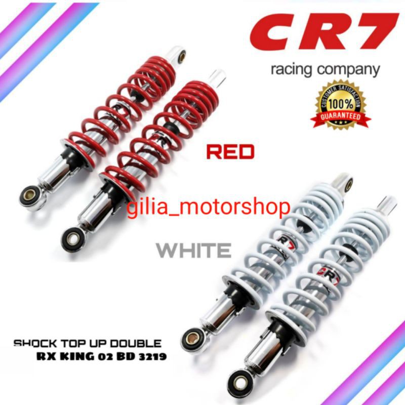 Shockbreaker  Motor Belakang CR7-02 Top Up 340mm kharisma,supra,grand 280MM jupiter z, vega r,zr