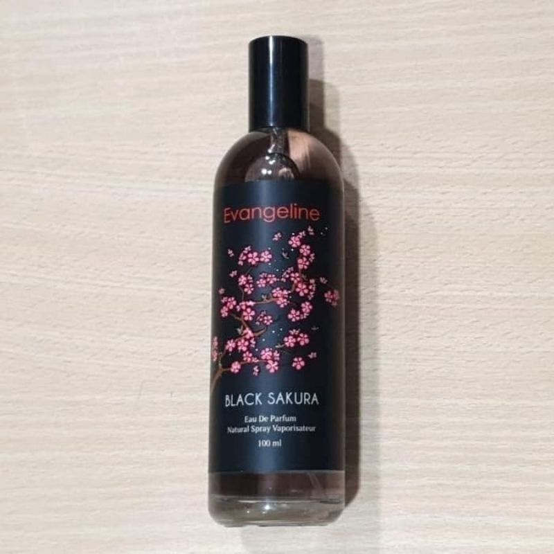 Minyak wangi Evangeline Black Sakura 100ml