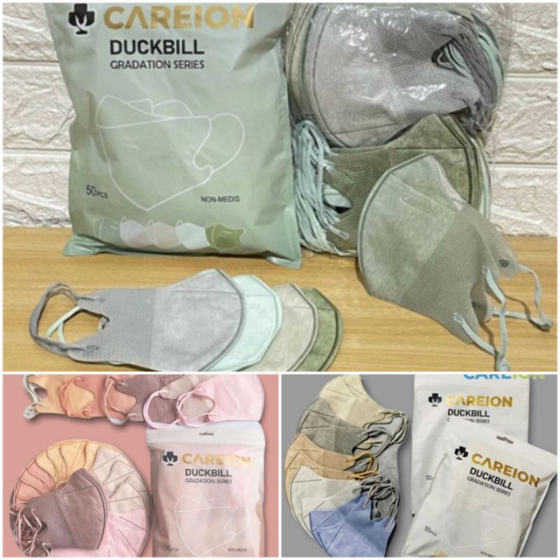 Masker Duckbill Careion Gradasi Series Mix Warna