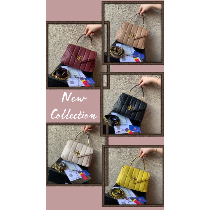 Tas Selempang Wanita TB KIRA QUILTED SMALL SATCHEL Sling Bahu Shoulder Hand Bag Cewek Cewe Perempuan