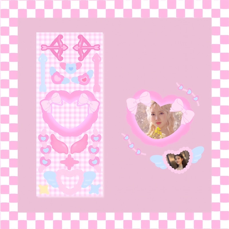 

[pearlyblossom] cupid love deco sticker