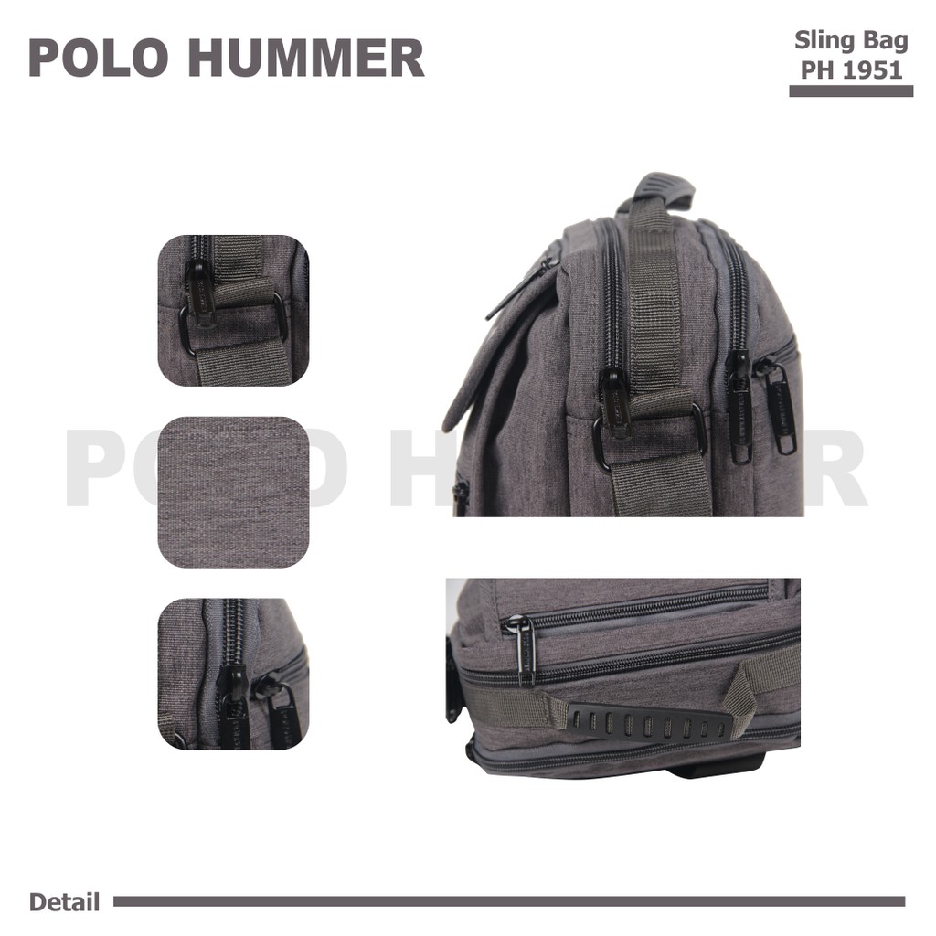 Tas Selempang Import Merk Polo Hummer