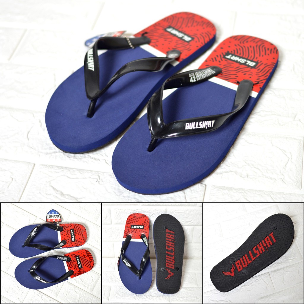 SANDAL JEPIT MURAH BERKUALITAS MOTIF KEREN SANDAL JEPIT PRIA CASUAL SANDAL DISTRO BULLSHIRT BANDUNG