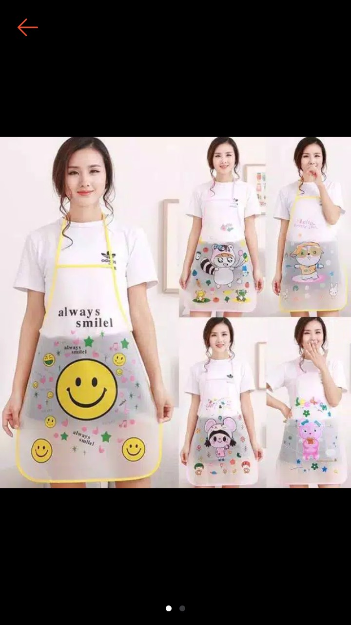 Celemek Anti Air / Apron Waterproof / Plastik Anti Minyak