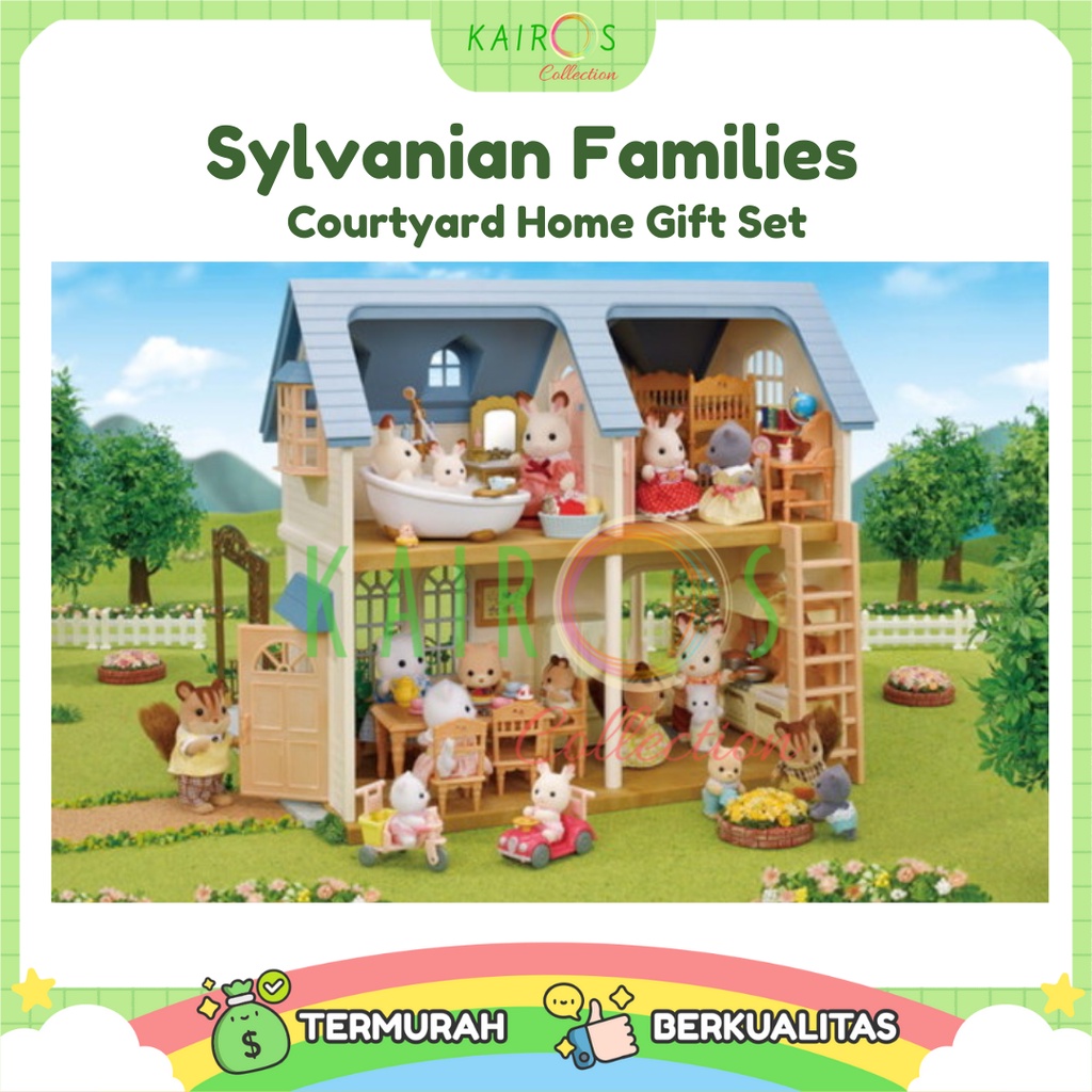 Sylvanian Families Courtyard Home Gift Set