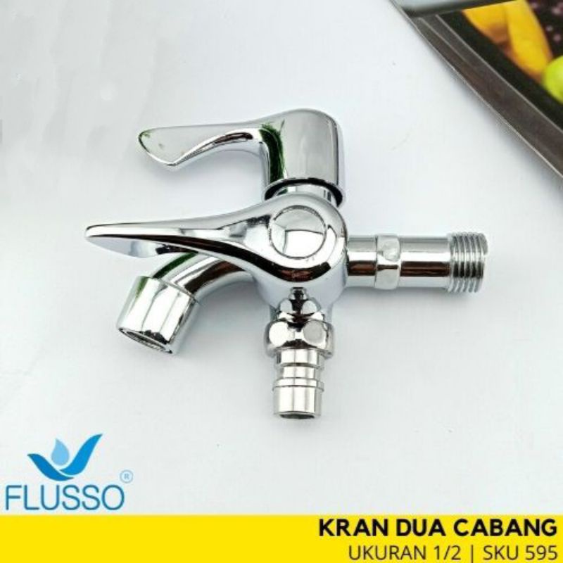 KRAN AIR 1/2&quot; DOUBLE TYPE 595 FLUSSO BEST QUALITY PRODUCT