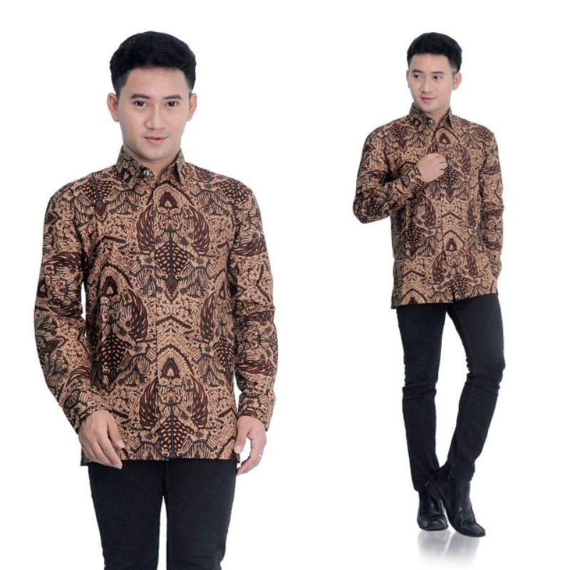 TERBARU Couple sweet || couple batik ayah dan anak cowok BATIK Motif Mataram coklat