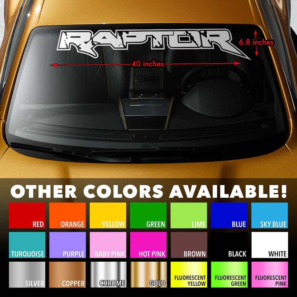 sticker raptor ranger sticker kaca raptor