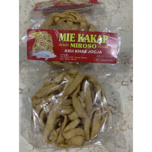 

Mie Kakap “MIROSO” (tanpa pengawet & msg) 175 gr