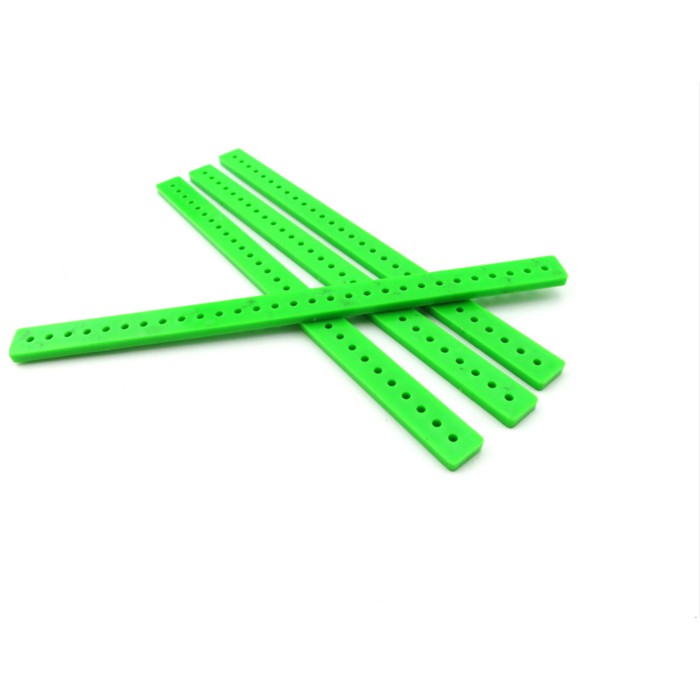 150mm Green Long DIY Strips Blocks for Model Construction diy toys.