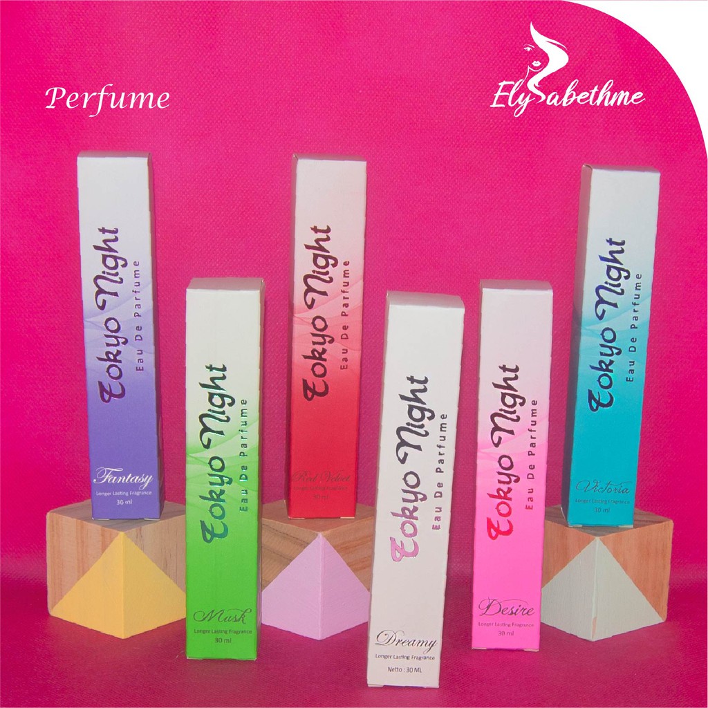 ✿ELYSABETHME✿ тσкуσ ηιgнт Tokyo night parfume EDP panjang parfum pewangi tubuh badan baju tahan lama seharian