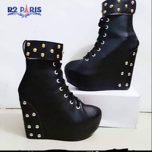 ZPT-Sepatu boot fashion wanita OF-23