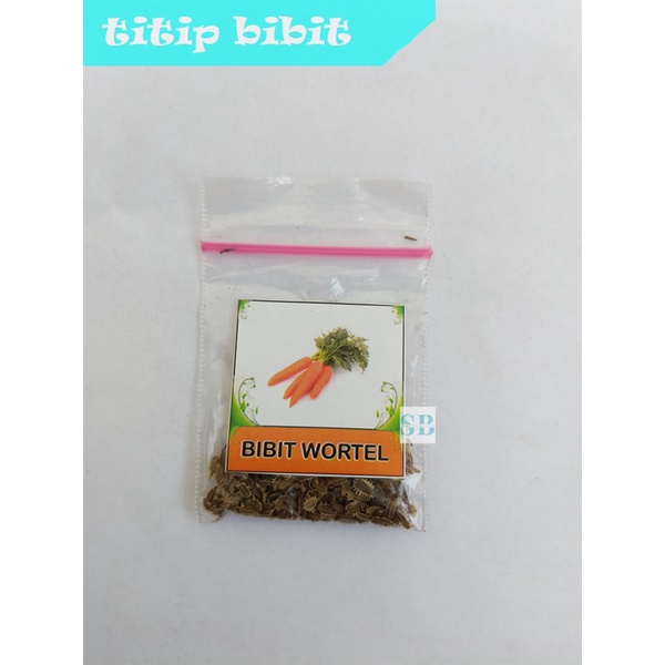 Benih Sayur Wortel 100 seed SUPER