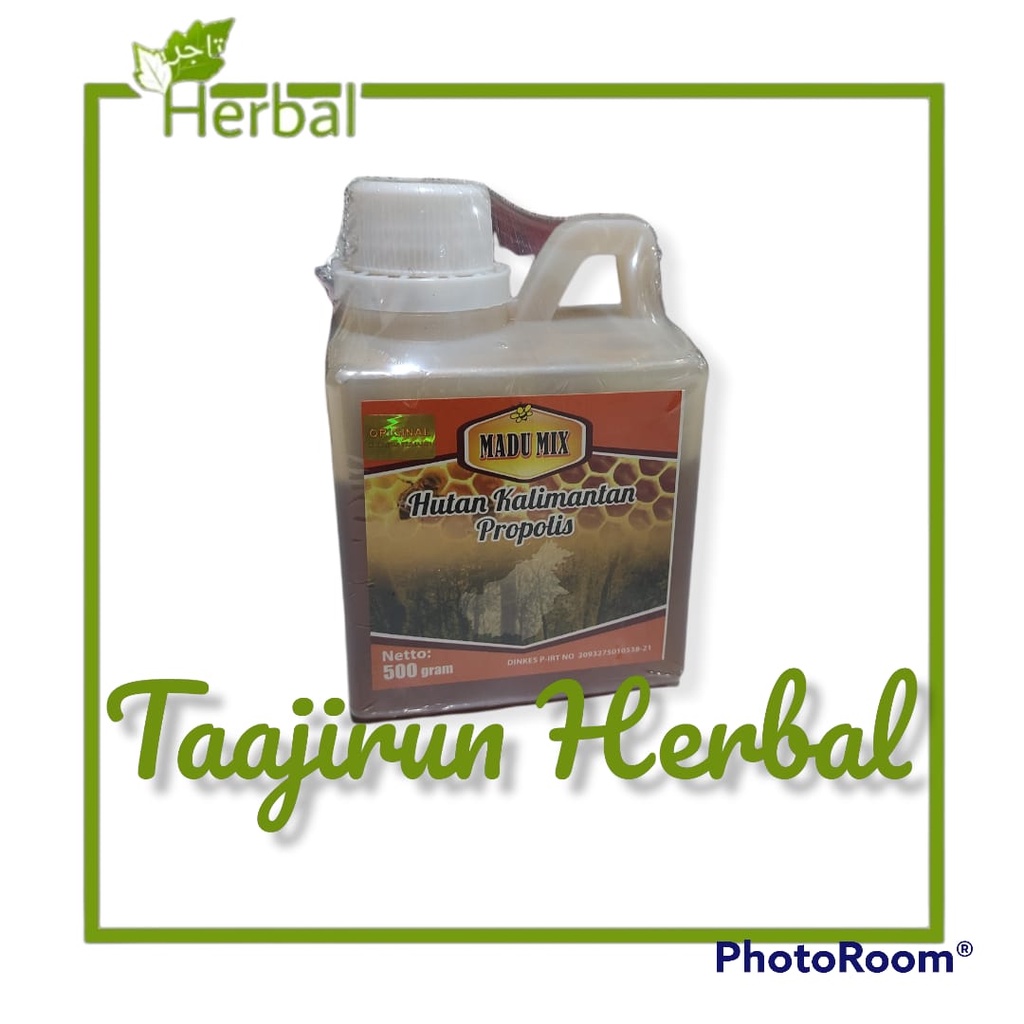 Madu Hutan kalimantan "MADU MIX" Plus PROPOLIS 500 gram