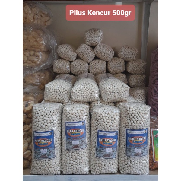 

TerEnak Pilus kencur/cikur/renyah/gurih khas sukabumi jawa barat 500grm