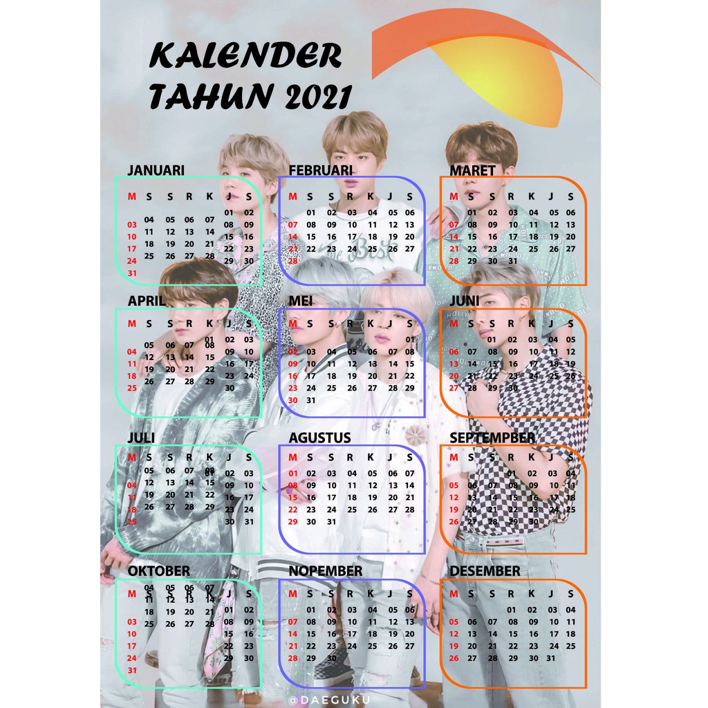 

Kalender Custom Tahun 2021
