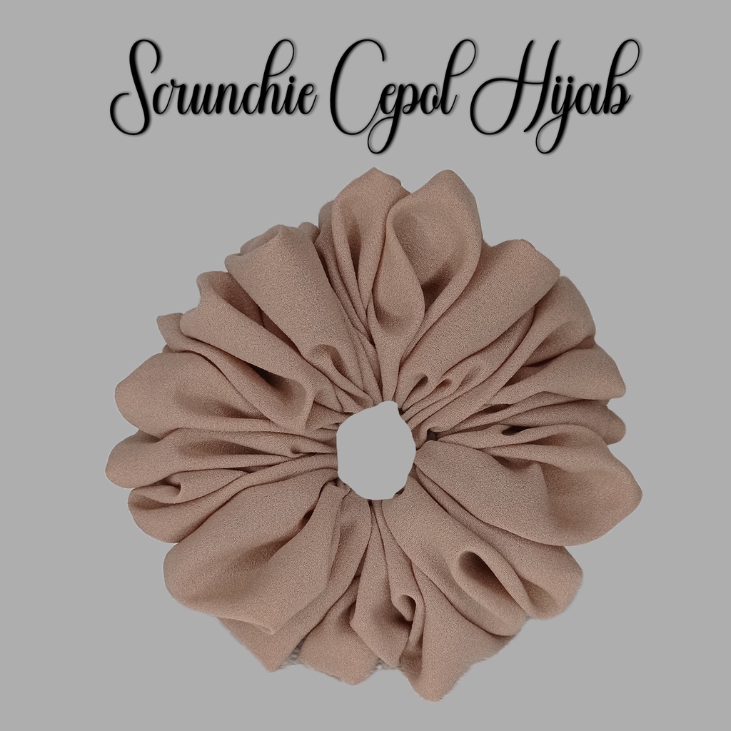 Kerudungsalmah - Cepol Hijab Scrunchie Large Premium