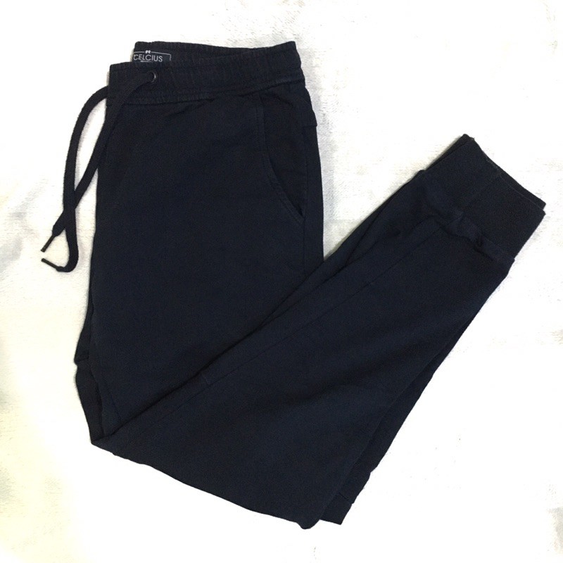 celana jogger celcius pria preloved