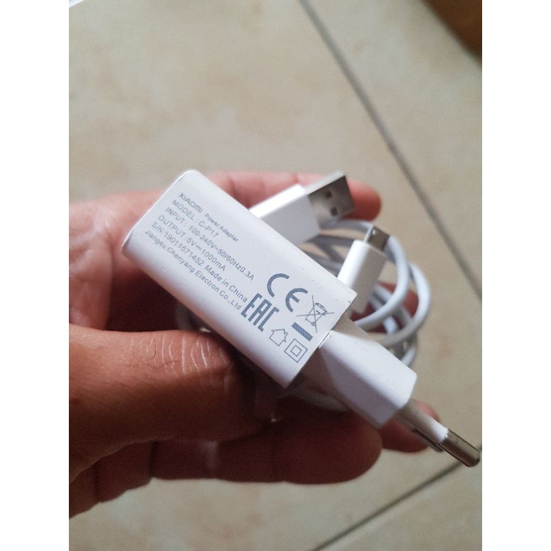 Charger XIAOMI original 100% bekas bawaan REDMI 5A, 5, 6A, 6