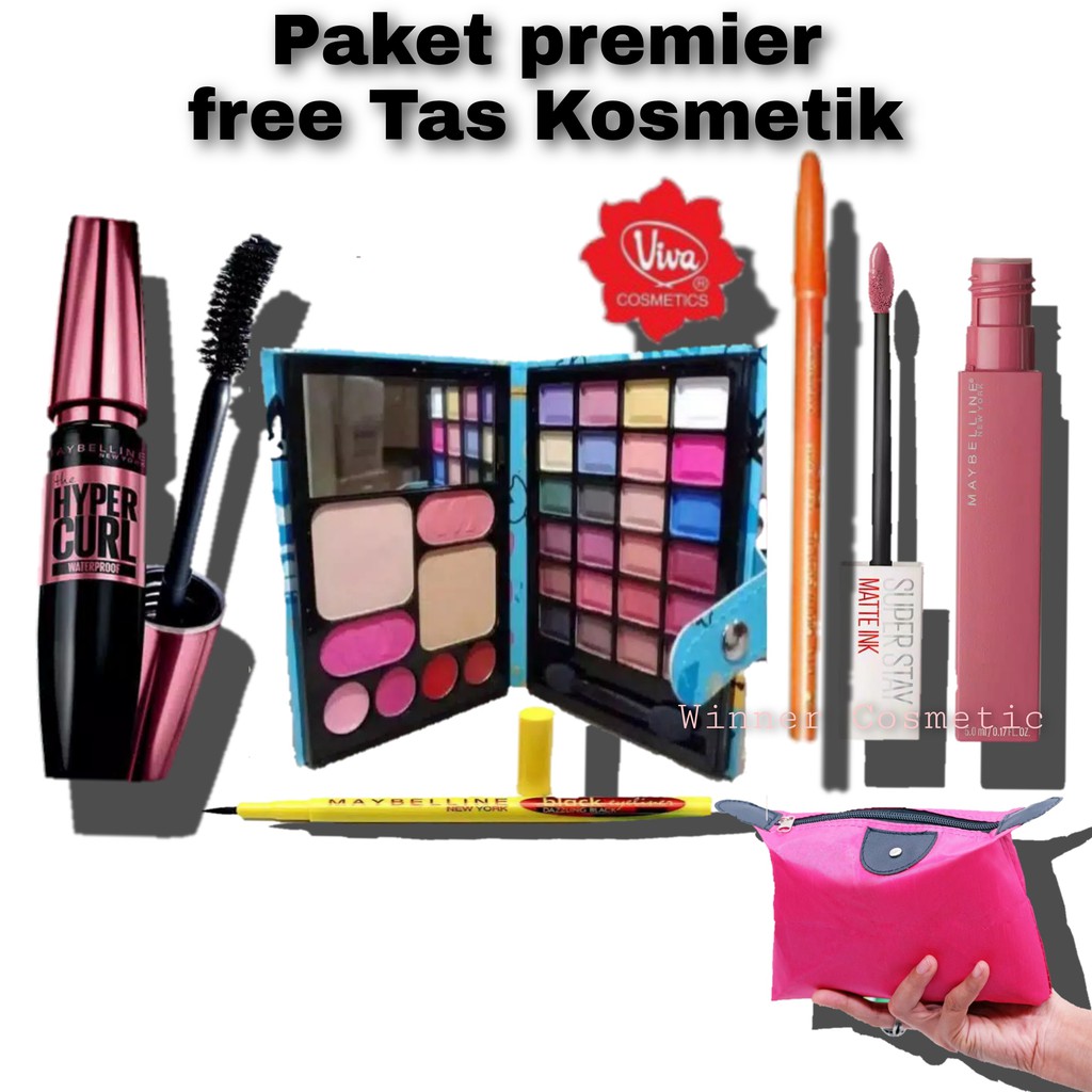 Paket Kecantikan Maybelline - Eyeshadow 5in1 / Makeup Wanita