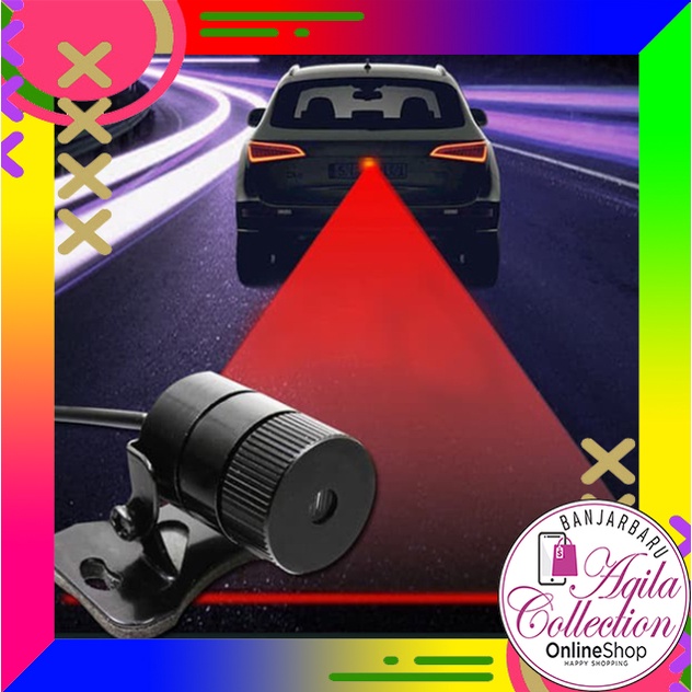 LED LASER REAR TAILLIGHT LAMPU KABUT LASER BELAKANG MOBIL