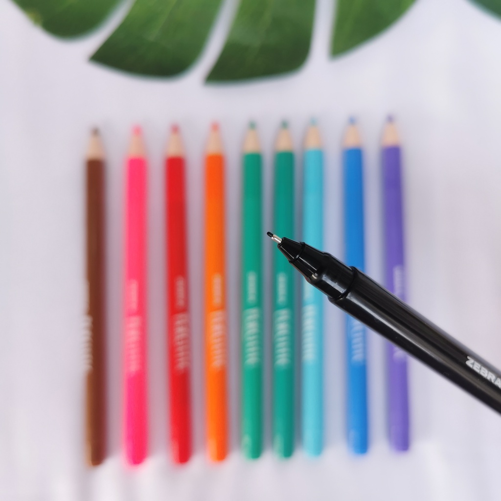 

Pulpen Zebra Penciltic Fineliners 10 Warna I Satuan - 0.4 mm