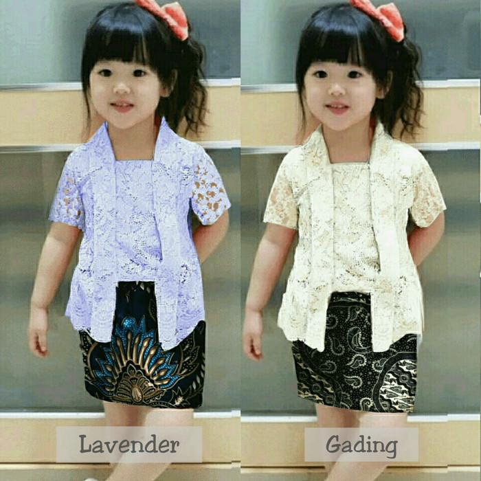 Kebaya Baju Anak Perempuan Baju Setelan Anak Perempuan Set Kebaya Ovala Kids