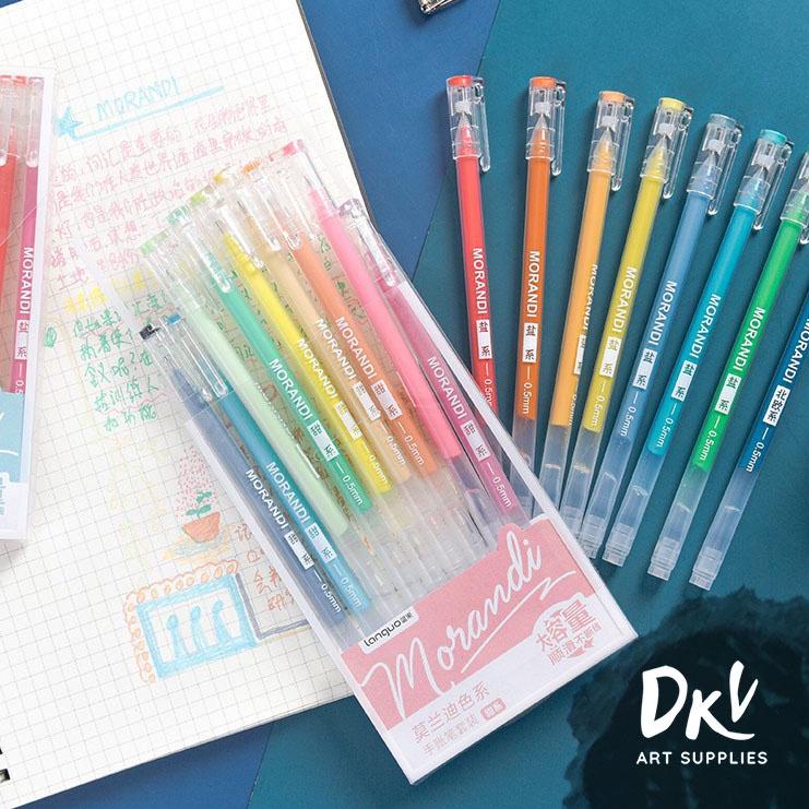 

Recommended ✽ MORANDI Real color Colors gel pen 9pcs / 0.5mm set ballpoint pena bolpen