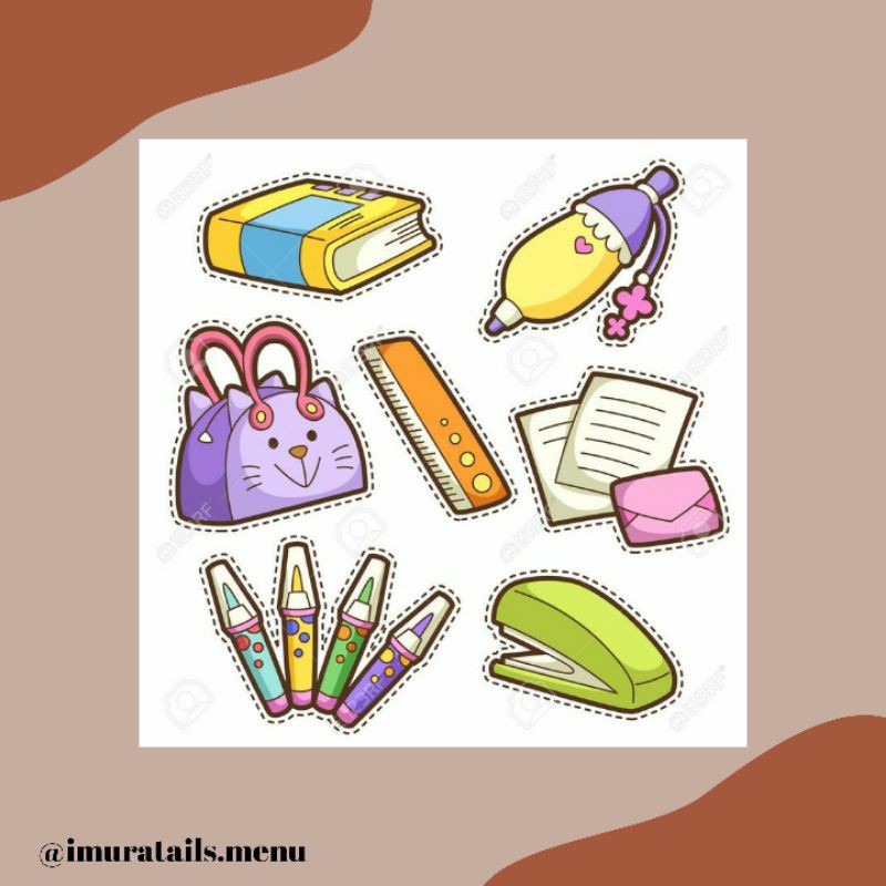 45pcs Sticker Tumblr Stationary 2