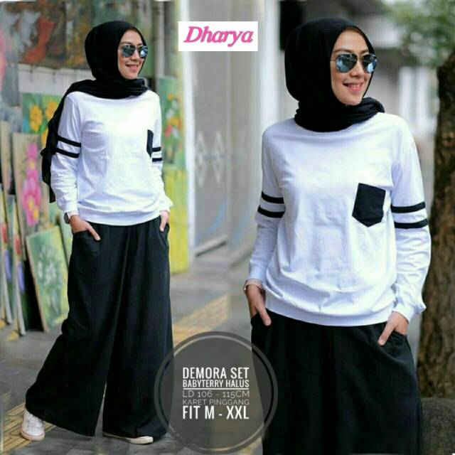 

Demora set white